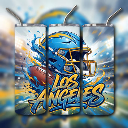 NFL Team Tumbler Los Angeles Chargers v4