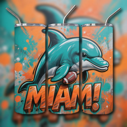 NFL Team Tumbler Miami Dolphins v3