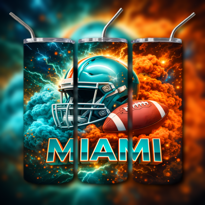 NFL Team Tumbler Miami Dolphins v4