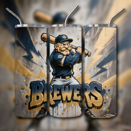Milwaukee Brewers Tumbler V2