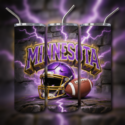NFL Team Tumbler Minnesota Vikings v1