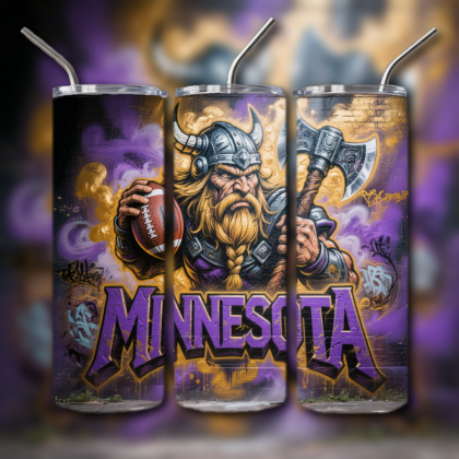 NFL Team Tumbler Minnesota Vikings v3