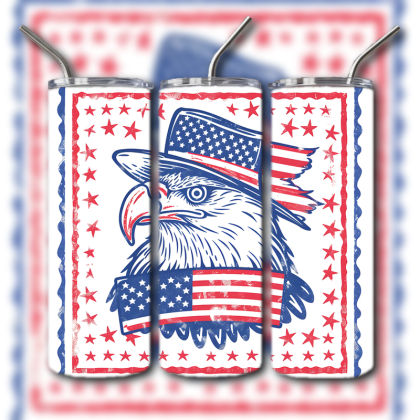 Patriotic Freedom Tumbler