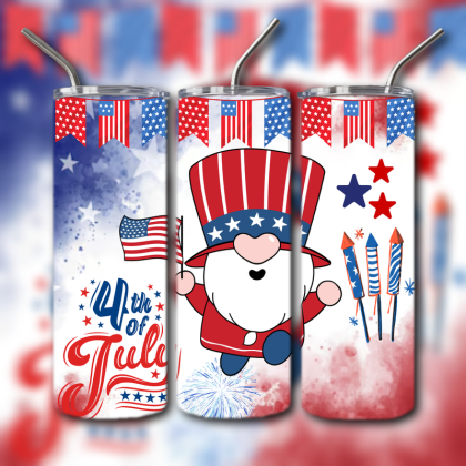 Patriotic Freedom Tumbler