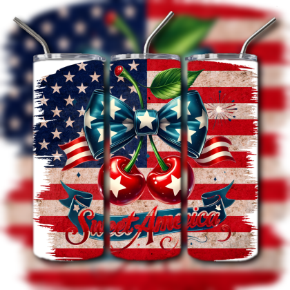 Patriotic Freedom Tumbler