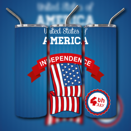 Patriotic Freedom Tumbler