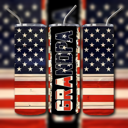 Patriotic Freedom Tumbler