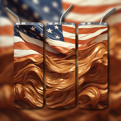 Patriotic Freedom Tumbler