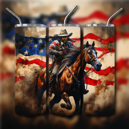 Patriotic Freedom Tumbler