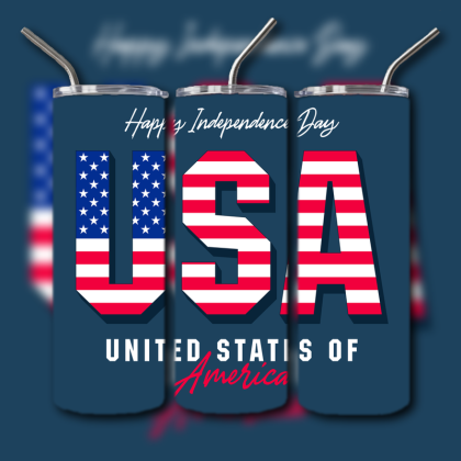 Patriotic Freedom Tumbler