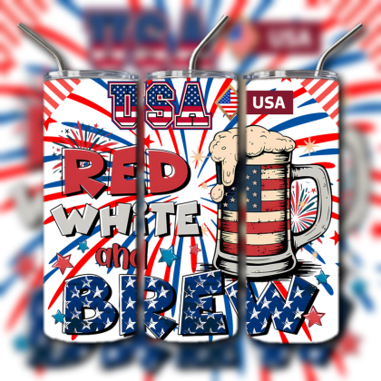 Patriotic Freedom Tumbler