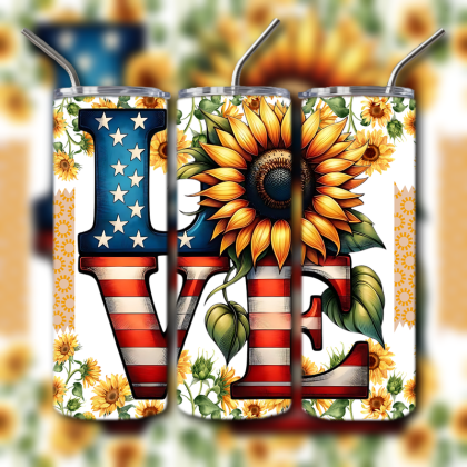 Patriotic Freedom Tumbler