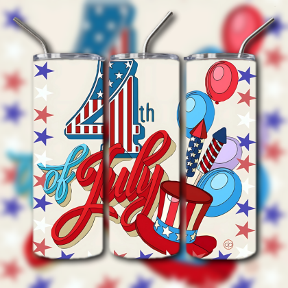 Patriotic Freedom Tumbler