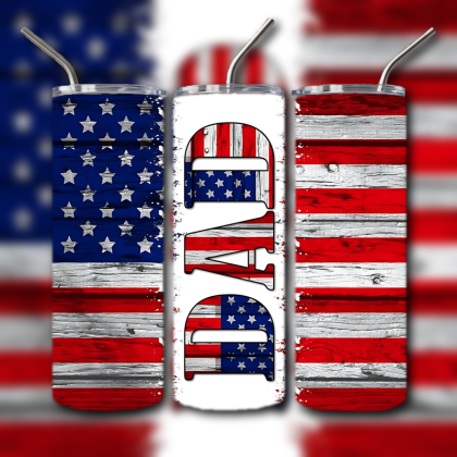 Patriotic Freedom Tumbler