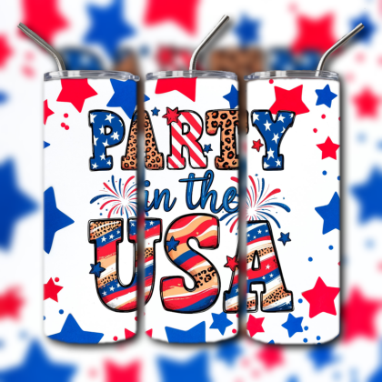 Patriotic Freedom Tumbler