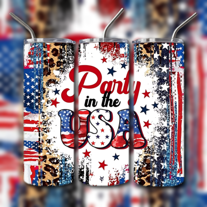 Patriotic Freedom Tumbler