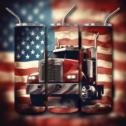 Patriotic Freedom Tumbler