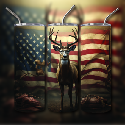 Patriotic Freedom Tumbler