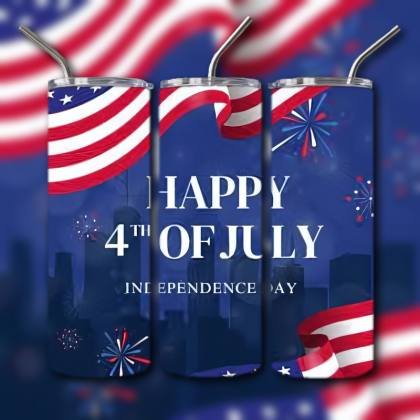 Patriotic Freedom Tumbler
