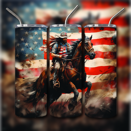 Patriotic Freedom Tumbler