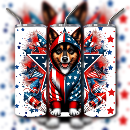 Patriotic Freedom Tumbler