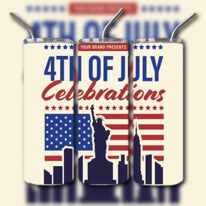 Patriotic Freedom Tumbler