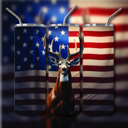 Patriotic Freedom Tumbler