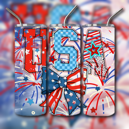 Patriotic Freedom Tumbler