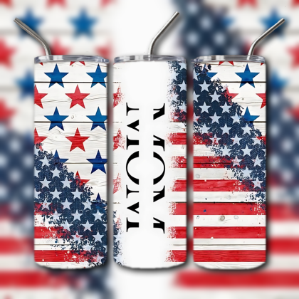 Patriotic Freedom Tumbler