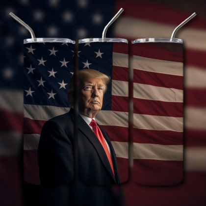 Patriotic Freedom Tumbler