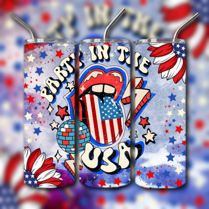 Patriotic Freedom Tumbler