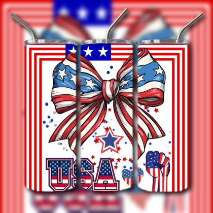 Patriotic Freedom Tumbler