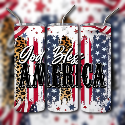 Patriotic Freedom Tumbler