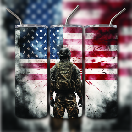 Patriotic Freedom Tumbler