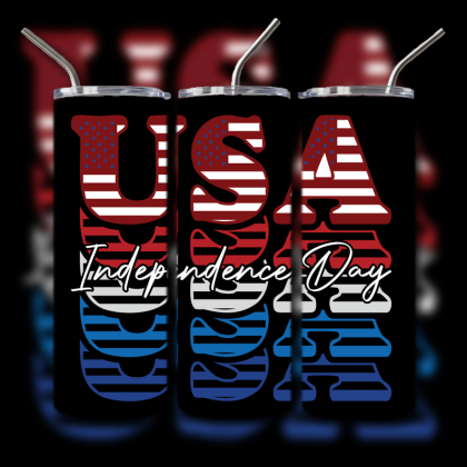 Patriotic Freedom Tumbler