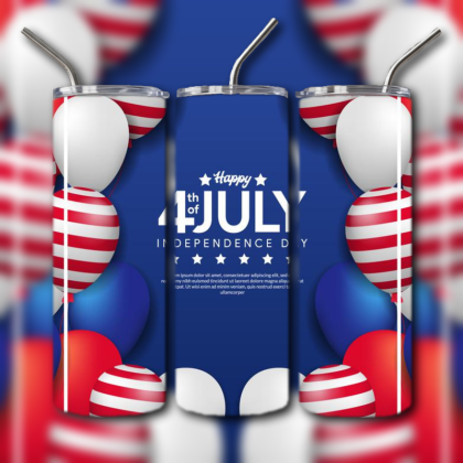 Patriotic Freedom Tumbler