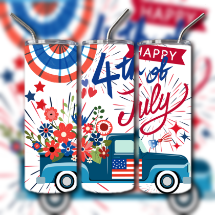 Patriotic Freedom Tumbler