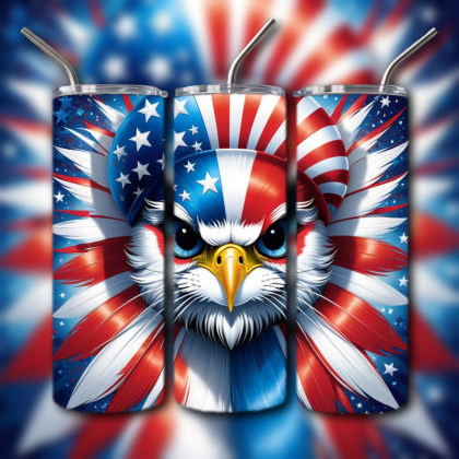 Patriotic Freedom Tumbler