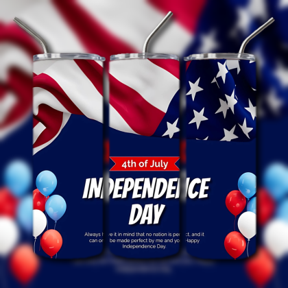 Patriotic Freedom Tumbler