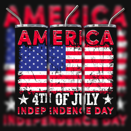 Patriotic Freedom Tumbler