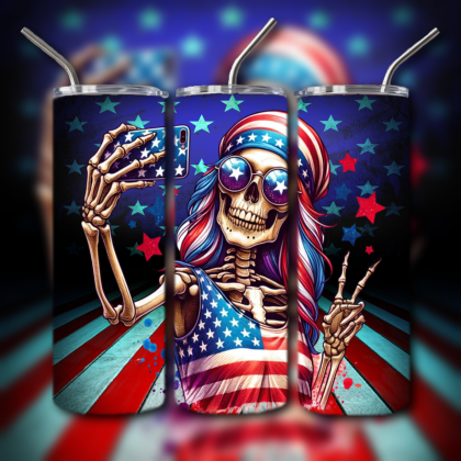 Patriotic Freedom Tumbler