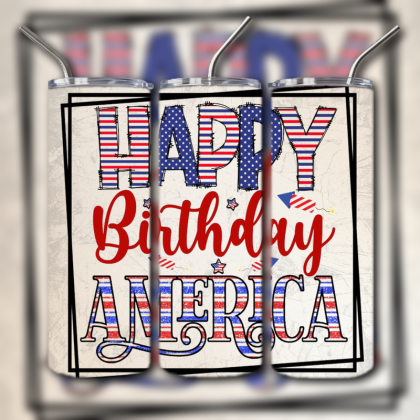 Patriotic Freedom Tumbler