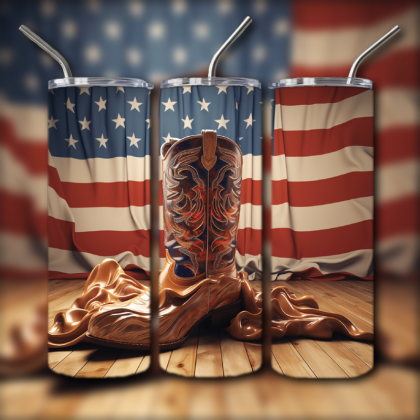 Patriotic Freedom Tumbler