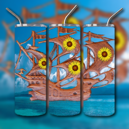 Western Themed Tumbler