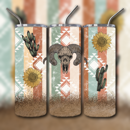 Western Themed Tumbler