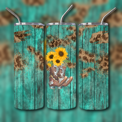 Western Themed Tumbler