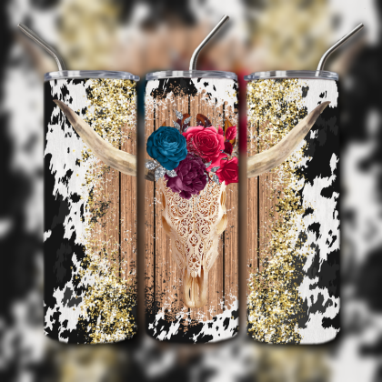 Western Themed Tumbler