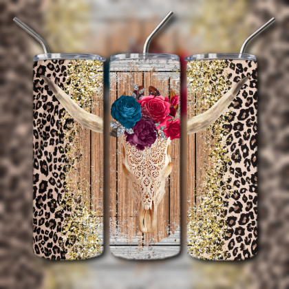 Western Themed Tumbler