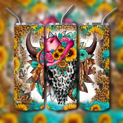 Western Themed Tumbler
