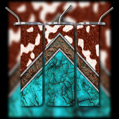 Western Themed Tumbler
